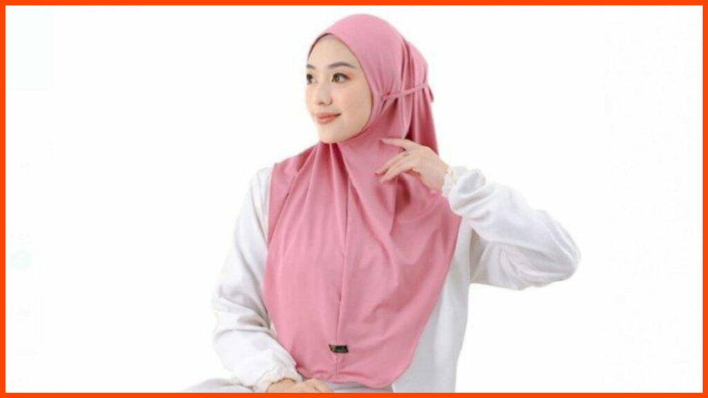 hijab pink