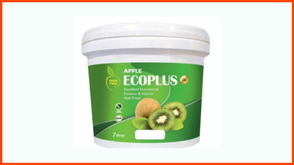 apple ecoplus emulsion paint 7 liter