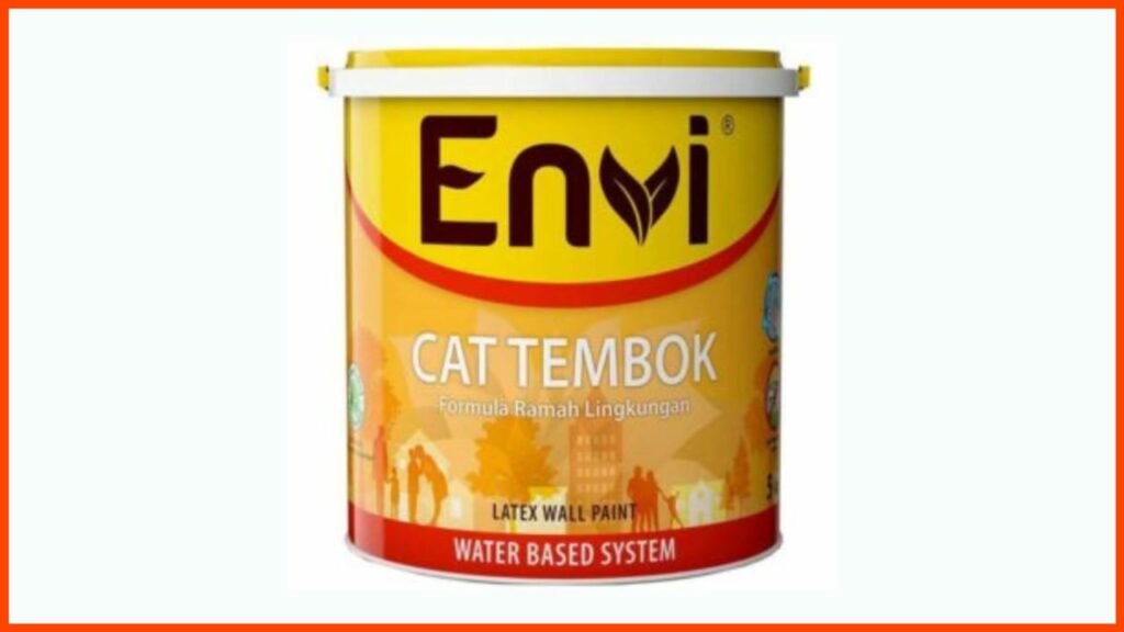 jenama cat dinding envi