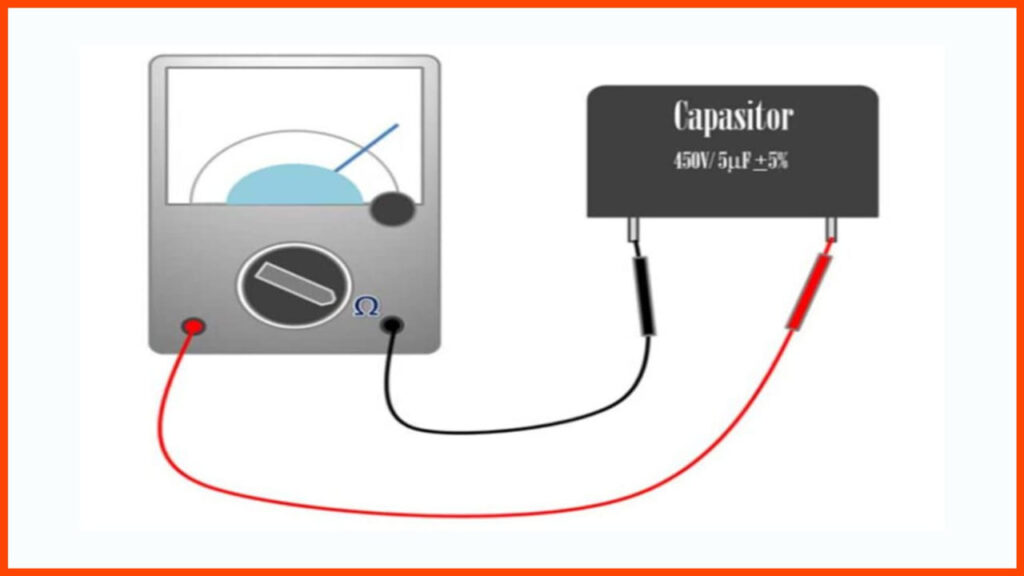 cara mengukur kapasitor mesin basuh menggunakan multimeter analog