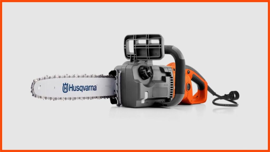 corded electric chainsaw