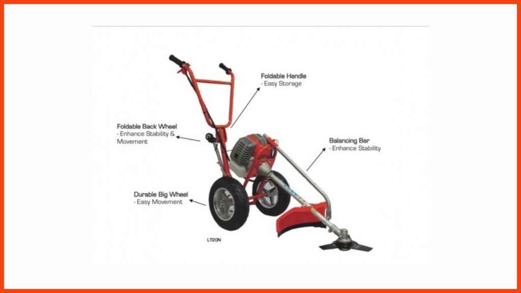 ogawa 52cc gasoline lawn mover