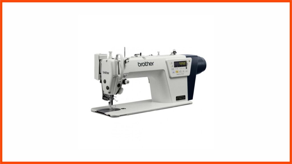 single needle lock stitch machine