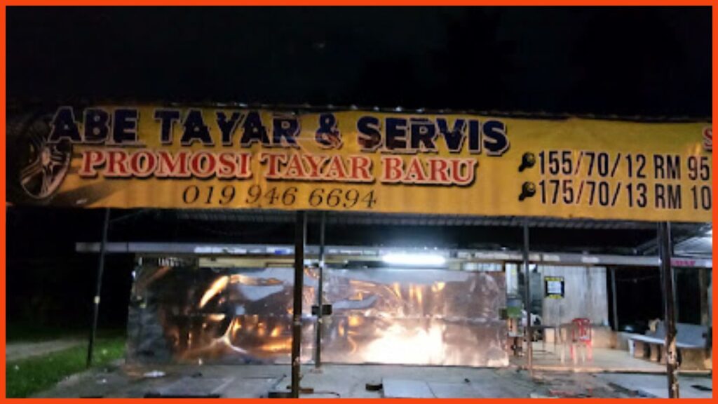 kedai tayar abe