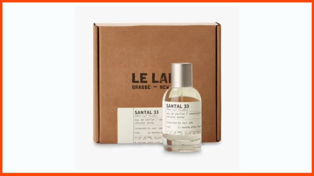 jenama minyak wangi lelaki terbaik le labo santal 33 cologne