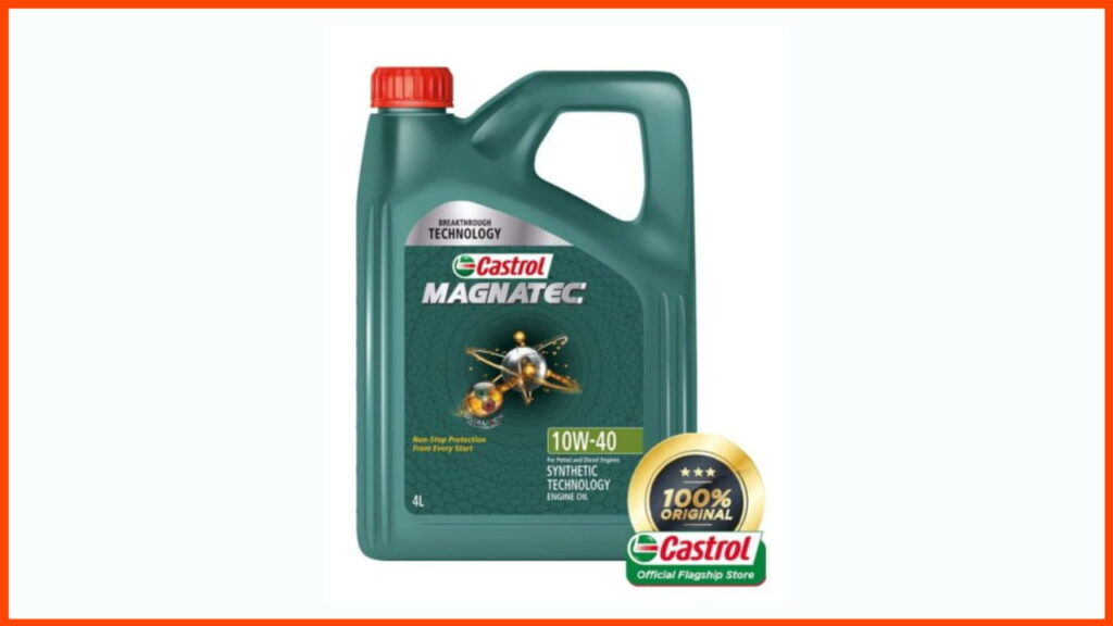 minyak hitam kereta castrol magnatec sae 10w40