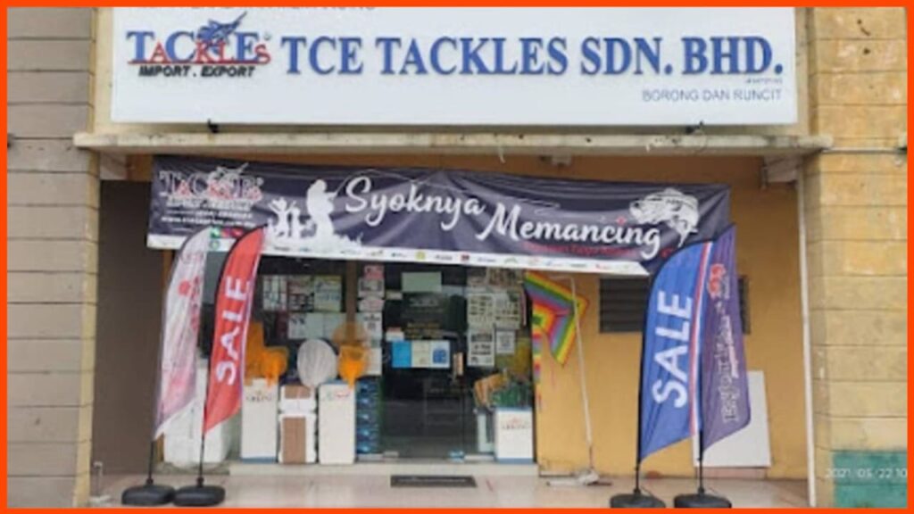 tce tackles sdn bhd teluk glenmarie showroom