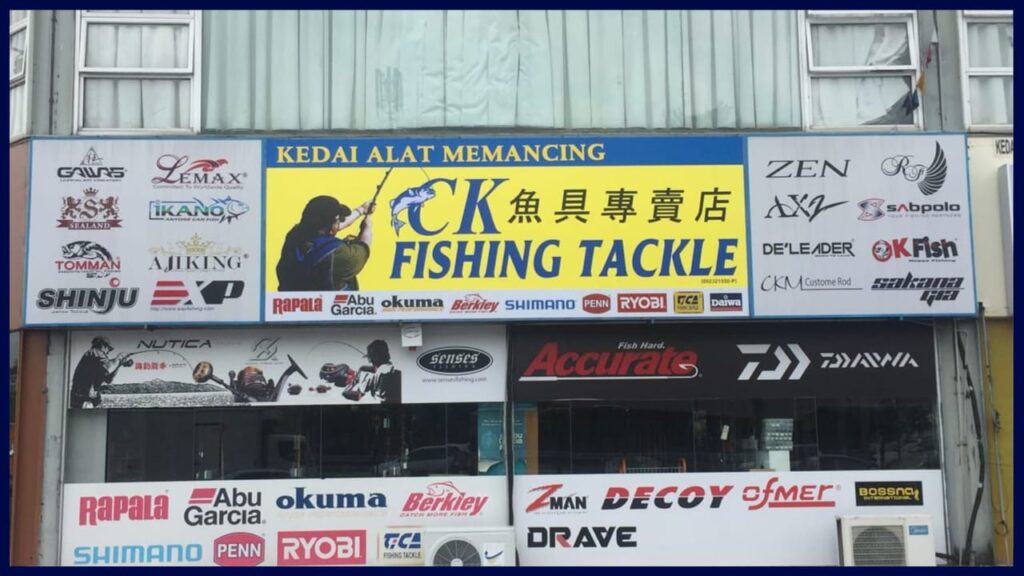 kedai pancing bangi near me ck fishing tackle