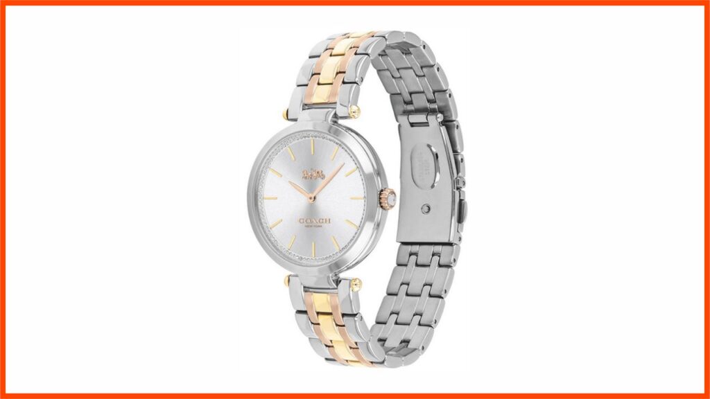 coach original malaysia park silver womens watch