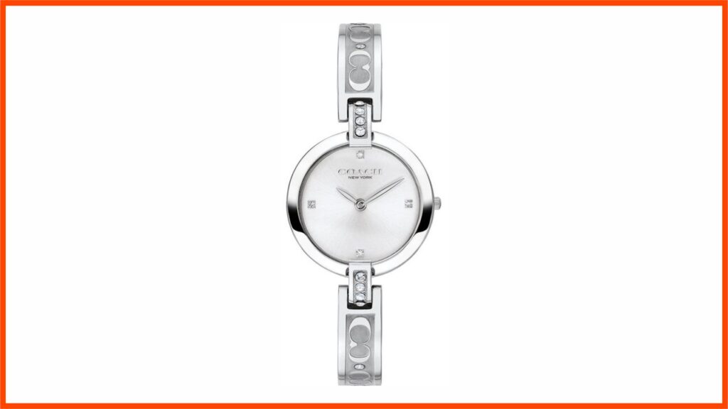 harga jam coach original malaysia chrystie silver white womens watch