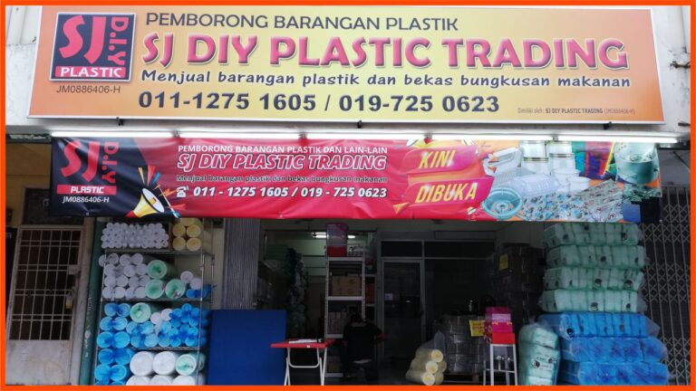 senarai kedai borong plastik