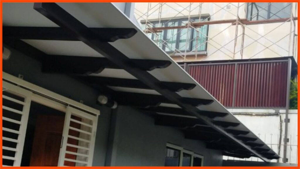 harga bingkai awning rumah