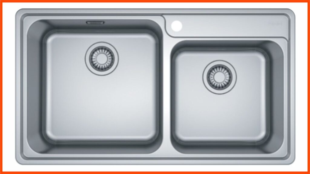 harga sinki dapur sink double bowl