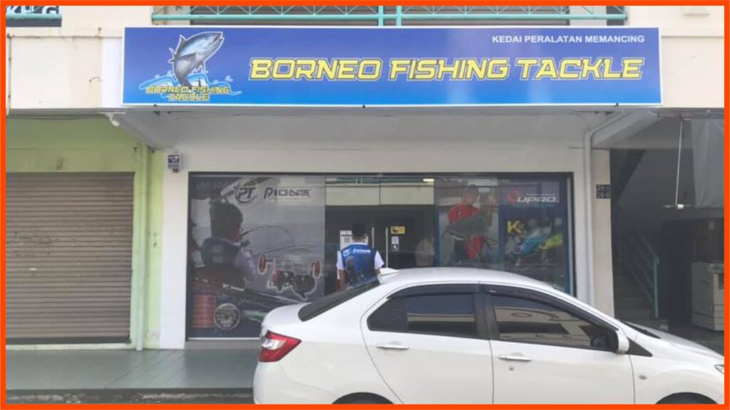 kedai pancing kota kinabalu borneo fishing tackle