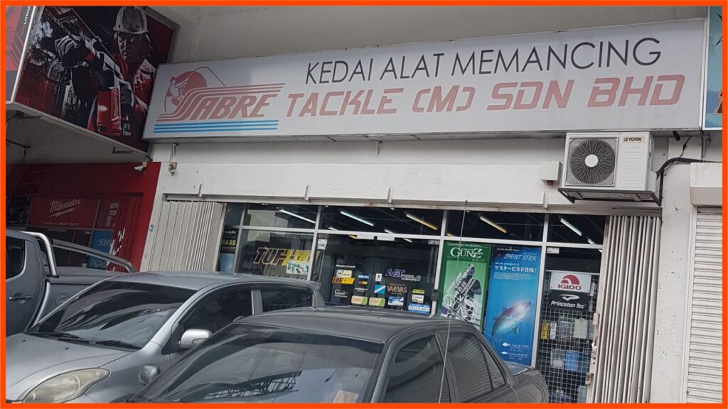 kedai pancing kuala lumpur sabre tackle (m) sdn. bhd.