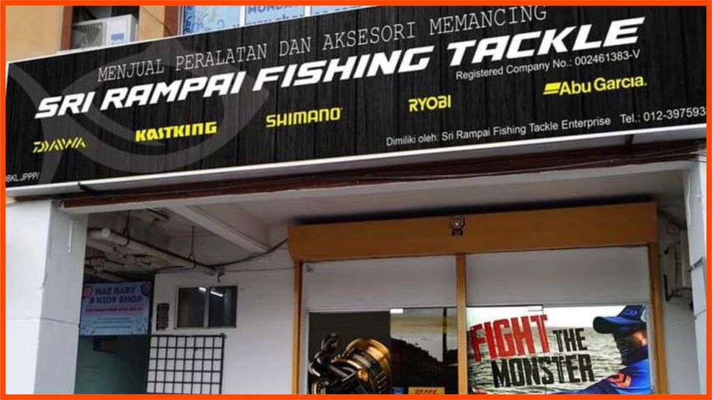 kedai pancing kuala lumpur sri rampai fishing tackle