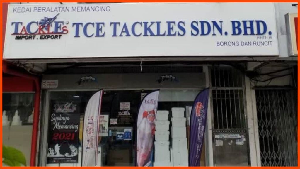 kedai pancing kuala lumpur tce tackles sdn bhd setapak