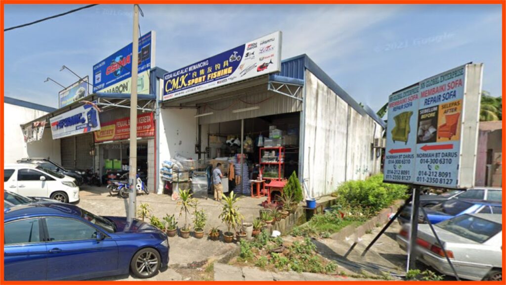 kedai pancing shah alam cmk sport fishing