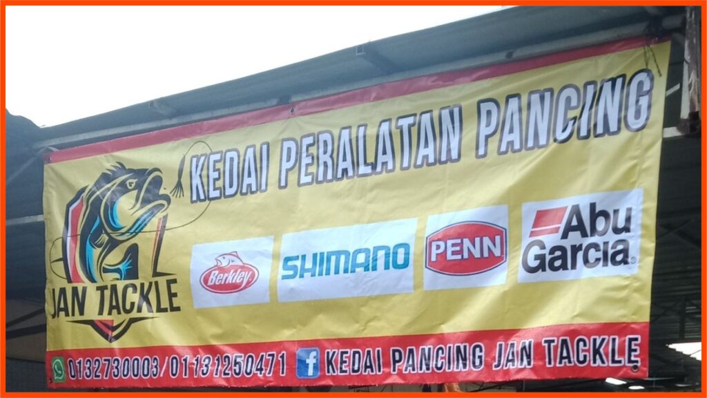 kedai pancing shah alam jan tackle fishing shop