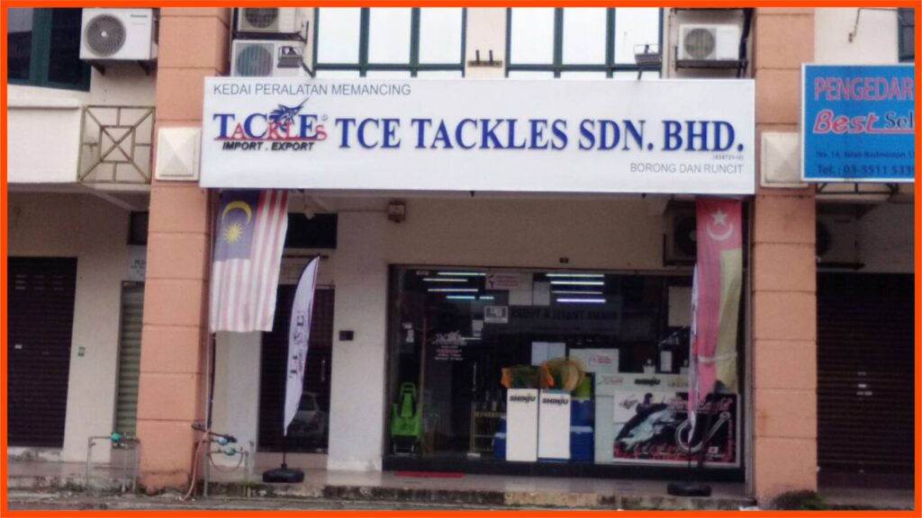 kedai pancing shah alam tce tackles sdn bhd shah alam