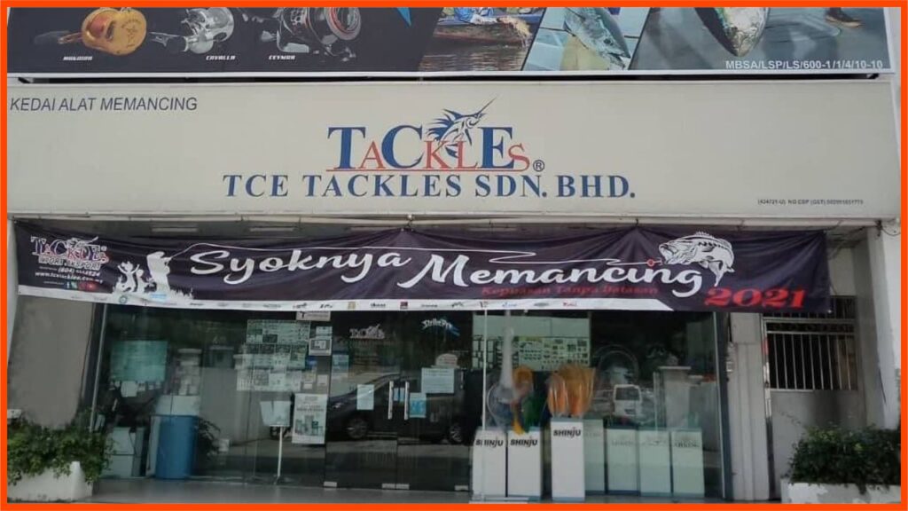 kedai pancing shah alam tce tackles sdn bhd taman alam megah