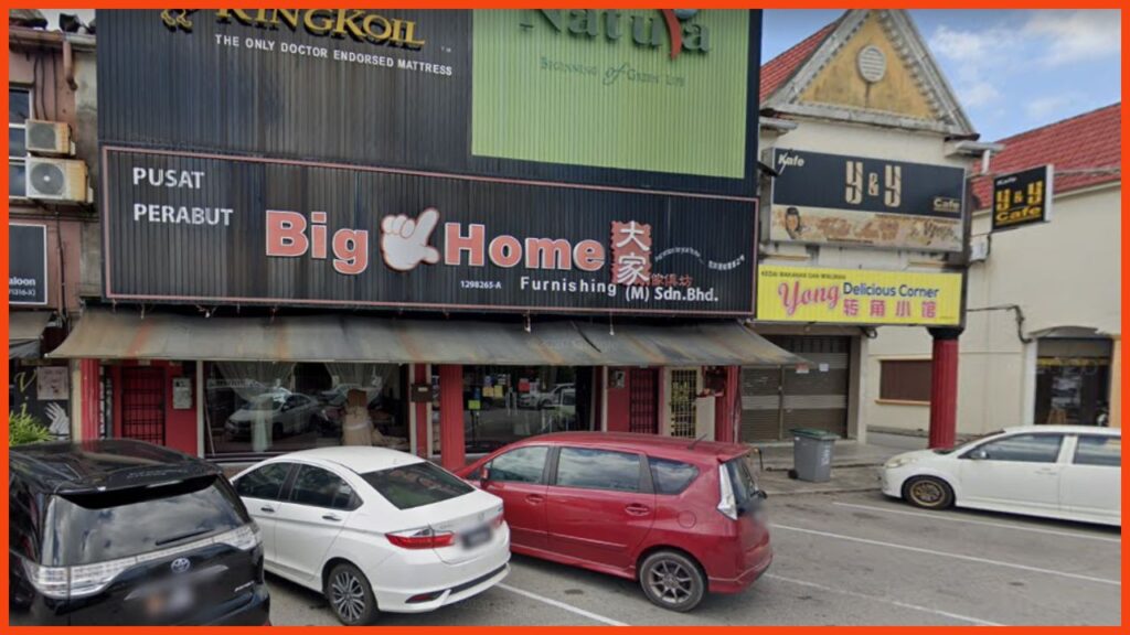 kedai perabot batu pahat big home furnishing