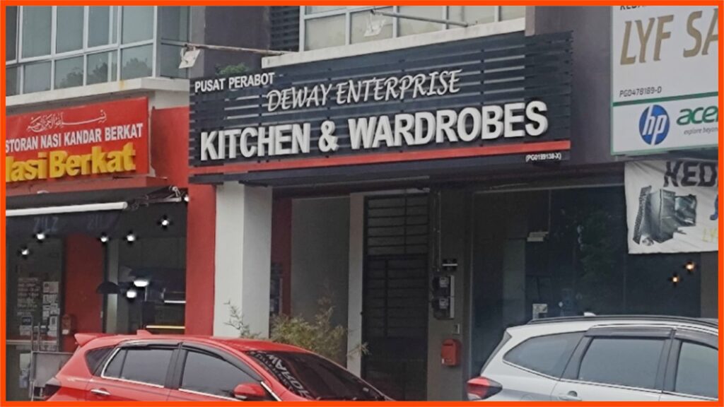 kedai perabot kepala batas deway enterprise kitchen & wardrobes