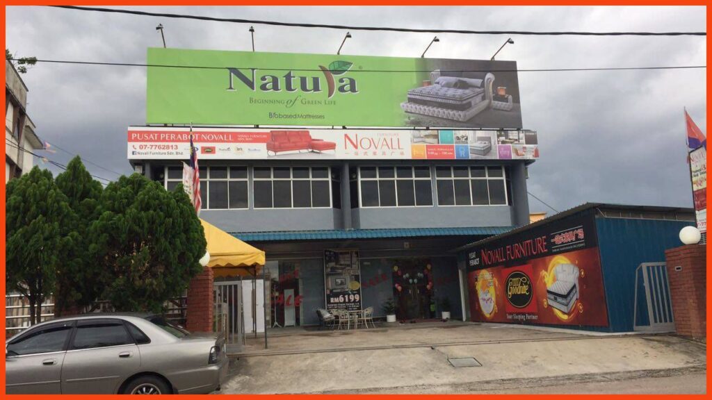 kedai perabot kluang novall furniture sdn bhd