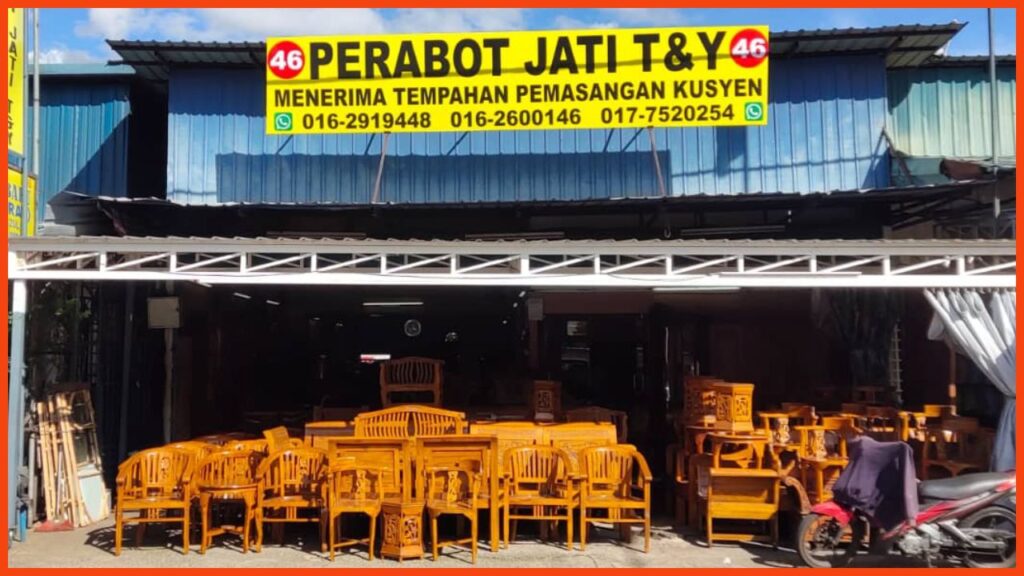 kedai perabot kuala lumpur perabot jati t&y