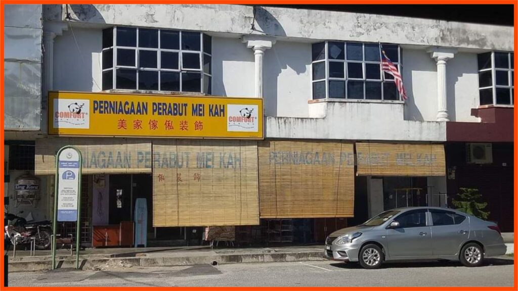 kedai perabot manjung perniagaan perabut mei kah