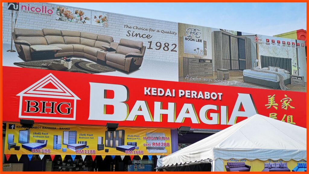 kedai perabot negeri sembilan kedai perabot bahagia-bahau