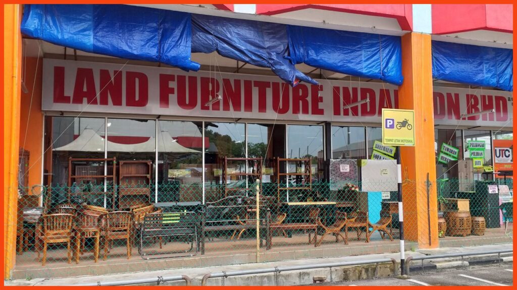 kedai perabot pasir gudang land furniture