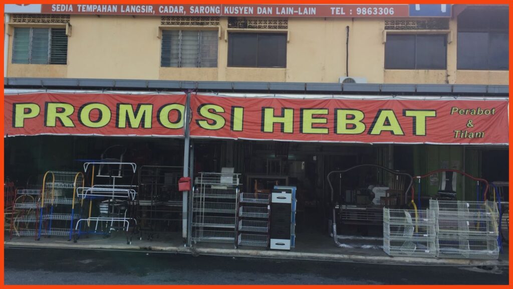 kedai perabot perlis perdagangan perabut huat