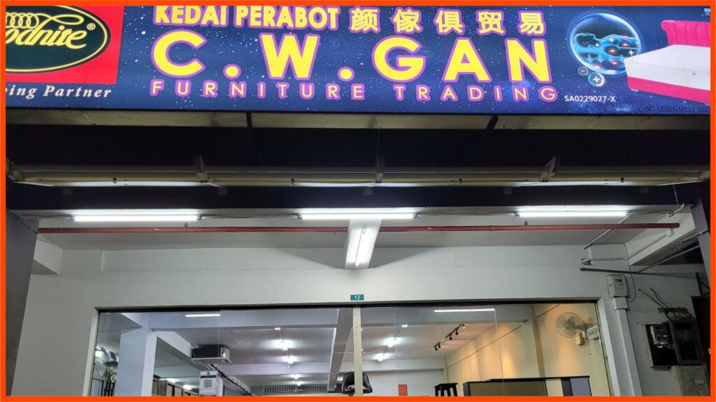 kedai perabot puchong c. w. gan furniture trading