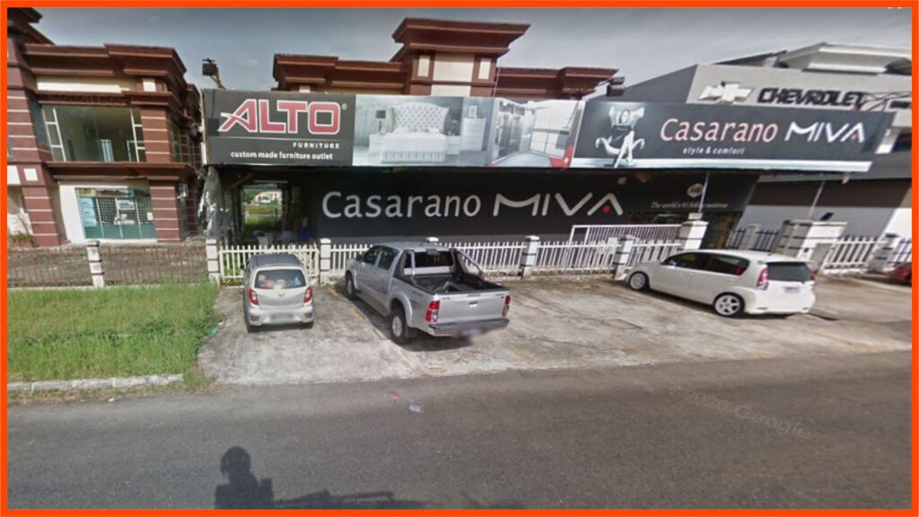 kedai perabot sandakan casarono miva