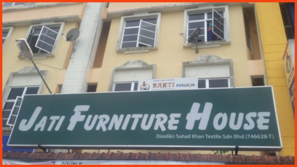 kedai perabot serawak jati furniture house