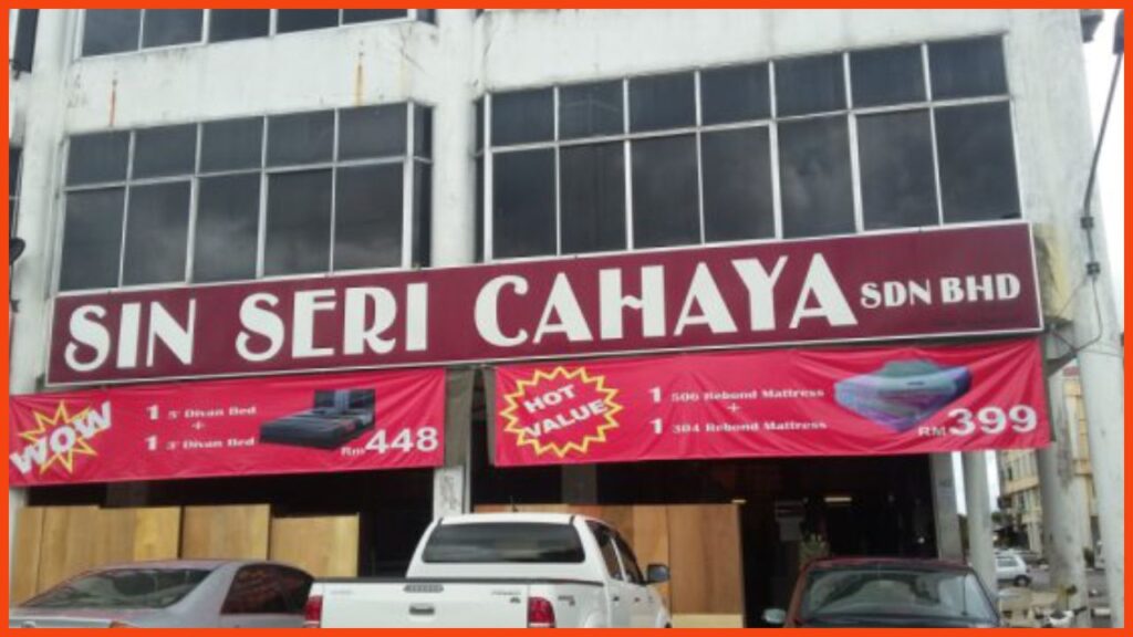 kedai perabot serawak sin seri cahaya