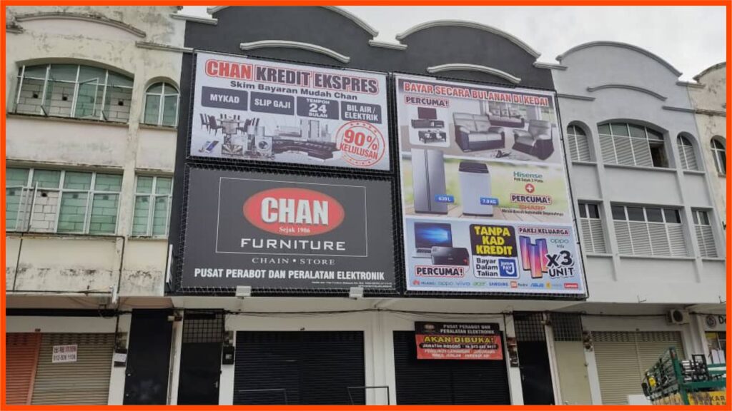 kedai perabot teluk intan chan furniture - teluk intan