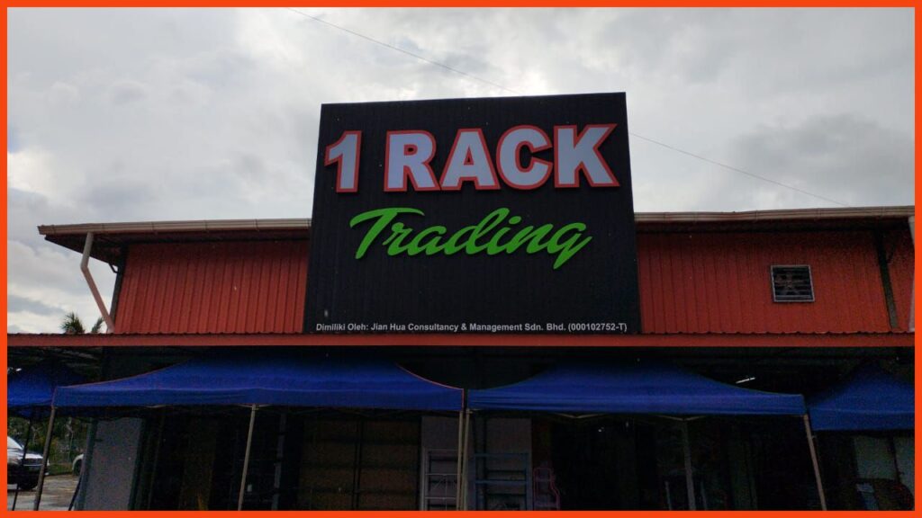 kedai rak terbaik dan berkualiti 1 rack trading