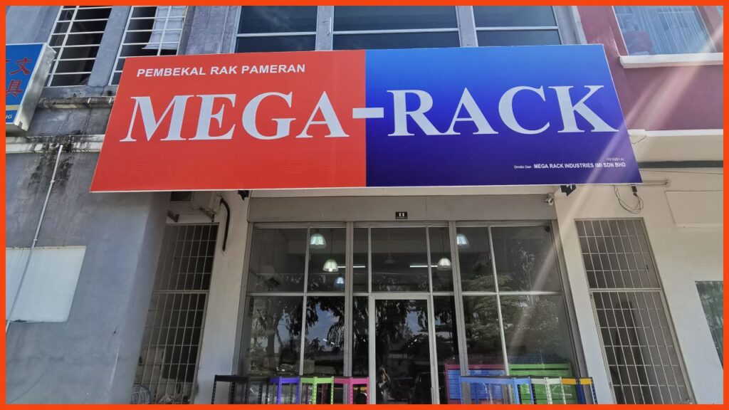 kedai rak terbaik dan berkualiti mega rack alor setar