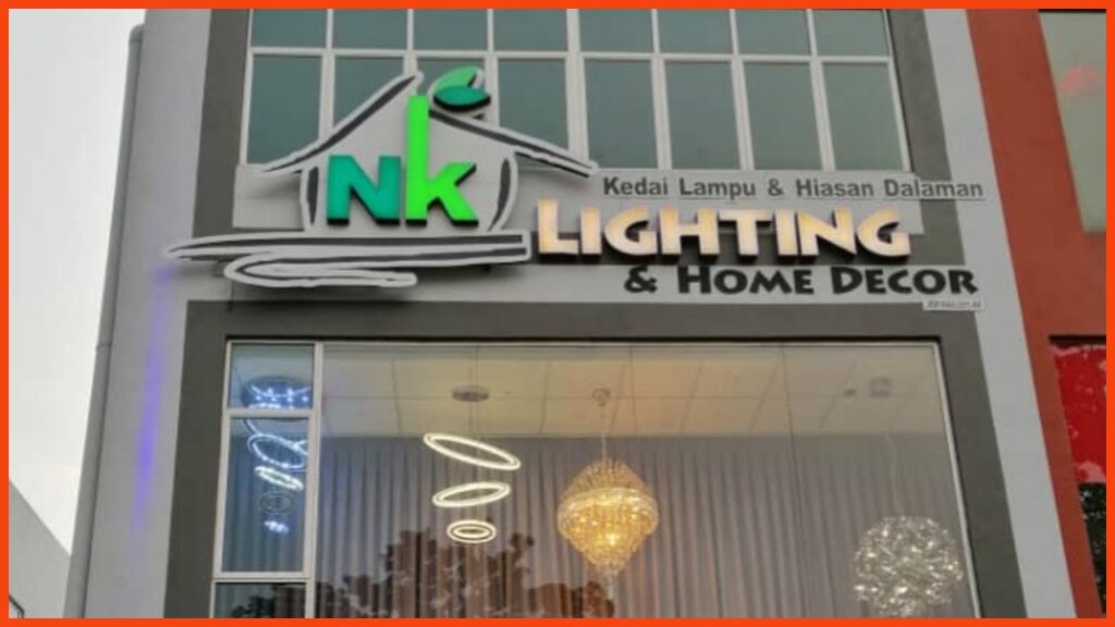 kedai lampu kluang nk lighting & home decor