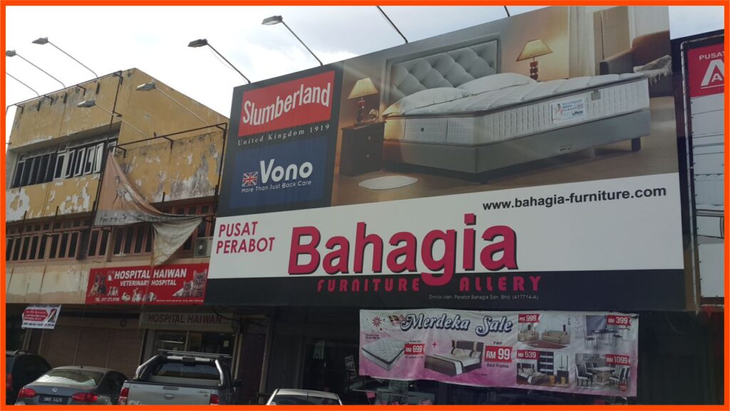 kedai perabot banting bahagia furniture gallery @ taman muhibbah, banting