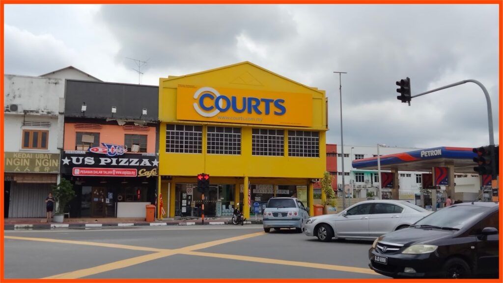 kedai perabot banting courts banting