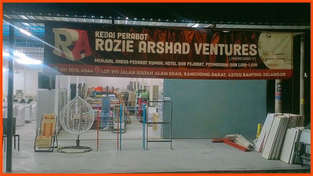 kedai perabot banting rozie arshad ventures