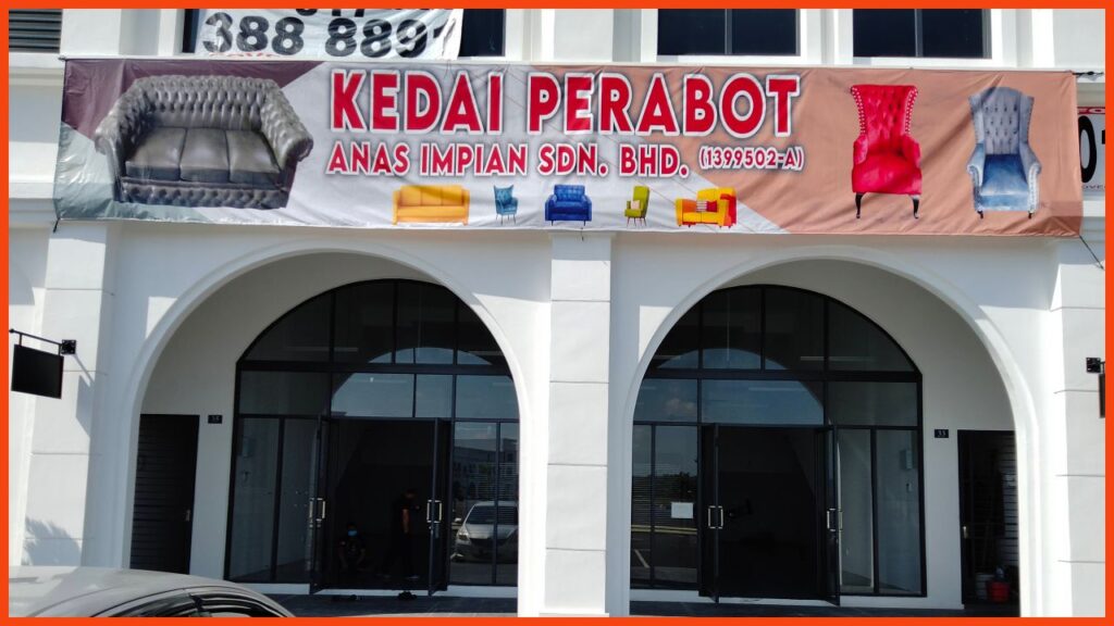 kedai perabot puncak alam anas impian sdn bhd