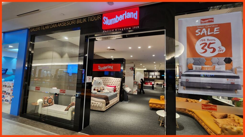 kedai tilam johor bahru slumberland mattress gallery johor bahru (mid valley southkey)