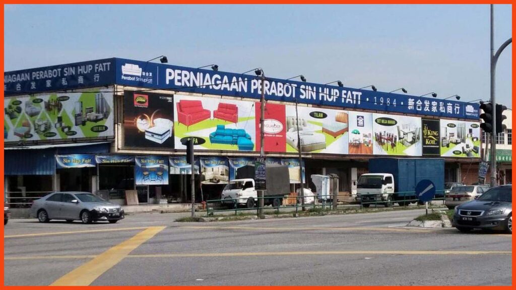 kedai perabot ipoh perniagaan perabot sin hup fatt