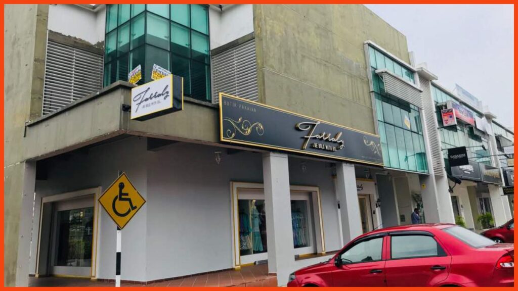 kedai baju johor bahru farraly boutique