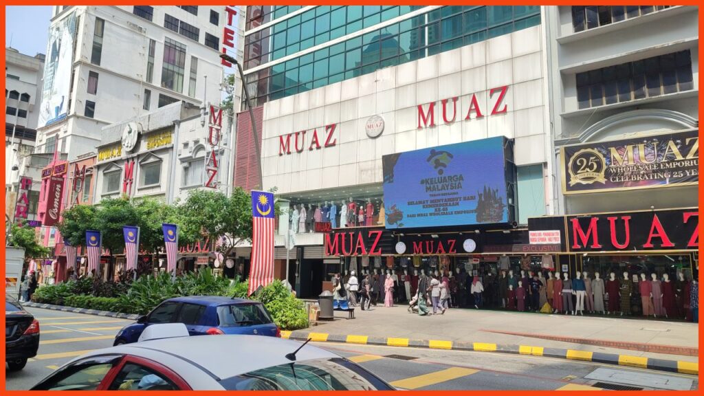 kedai baju kuala lumpur muaz wholesale emporium - jln tar kl city centre