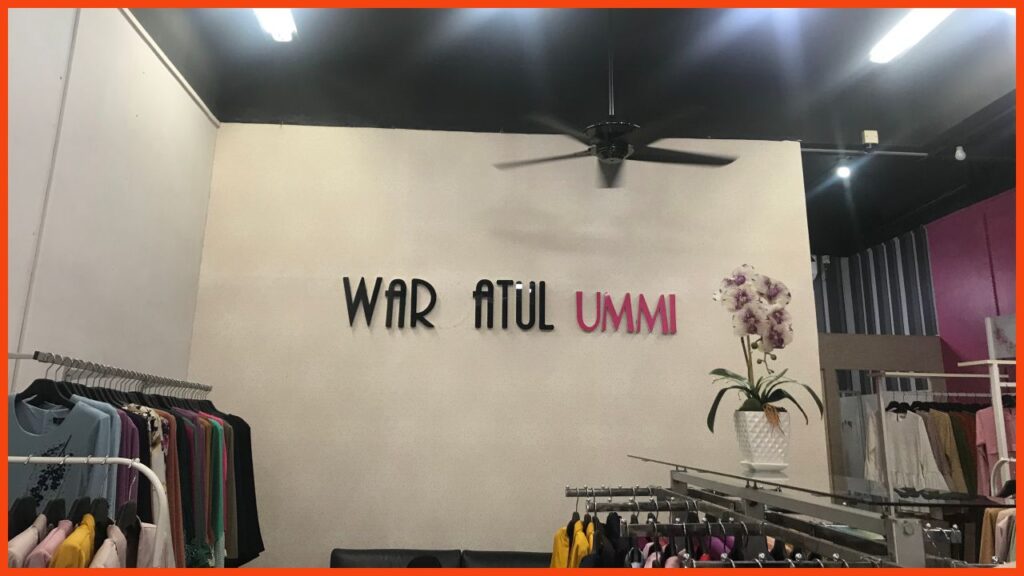 kedai baju kuantan butik wardatul ummi